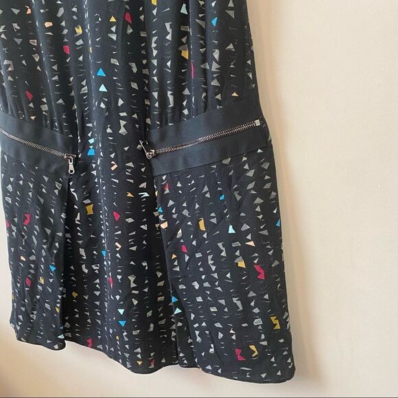 EMPORIO Armani-A Line Jacquard Speckle Printed Dress (Size:38US) - Picture 9 of 16